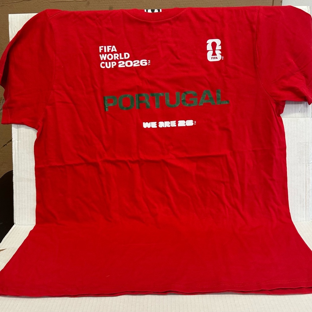Portugal FIFA World Cup 2026 Red Supporter Tee